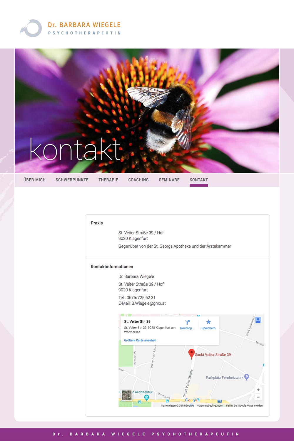 Website – Kontakt