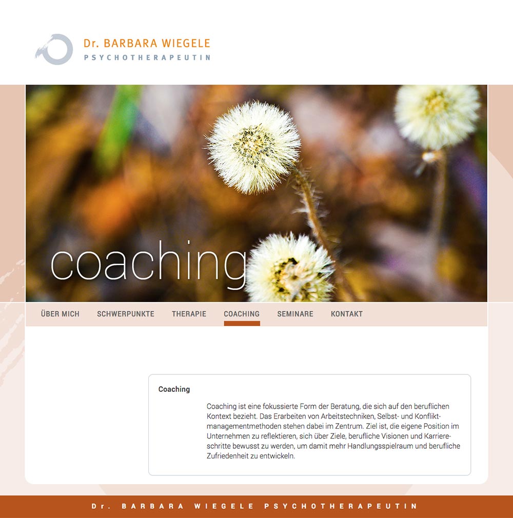 Website – Coaching