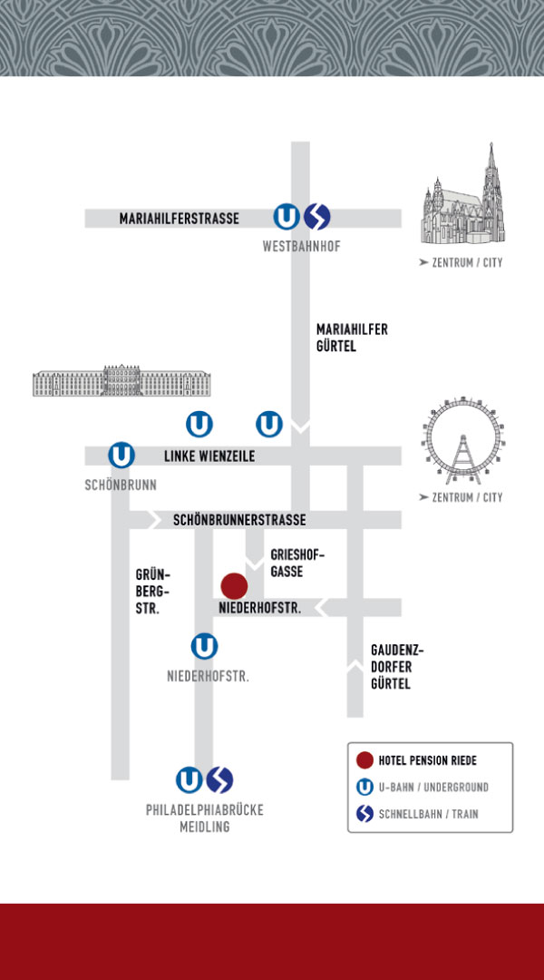 Hotel Pension Riede – Visitenkarte RS